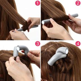 img 1 attached to Flexible Curling Twist Flex Rollers Styling
