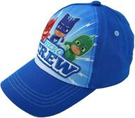 🧢 premium pj masks boys cotton baseball cap (ages 2-7) with stunning embroidery logo