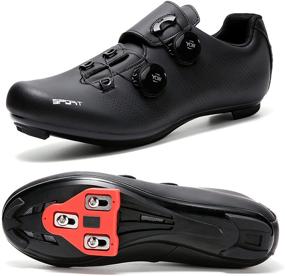 img 3 attached to Cycling Bicycle Mountain Compatible Cleats 39 Men's Shoes in Athletic