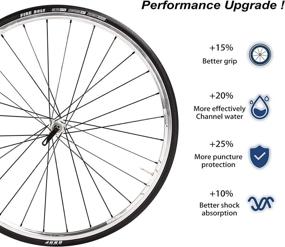 img 2 attached to Elecony Replacement Cycling Foldable 700X25C