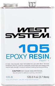 img 2 attached to 🔝 High-Quality West System Epoxy Resin: 0.98 Gallon Size for Exceptional Results