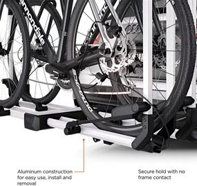 img 2 attached to 🚲 Thule Helium Platform Hitch Bike Rack: Effortless Transport for Bikes