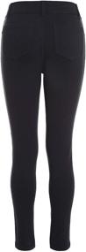 img 2 attached to Nautica School Uniform Sensory Friendly Legging Girls' Clothing for Leggings