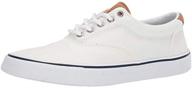 classic sperry striper cvo canvas in white - timeless style and comfort логотип