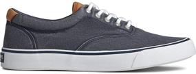 img 3 attached to Classic Sperry Striper CVO Canvas in White - Timeless Style and Comfort