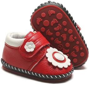 img 2 attached to 👶 Коврики-тапочки для ползания мальчиков BEBARFER Moccasins в виде туфель-тапочек