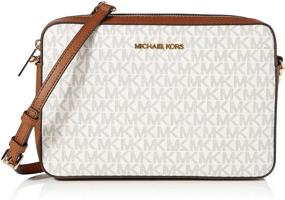 img 4 attached to 👜 Effortlessly Stylish: Michael Kors Jet Set Zip Shoulder Crossbody Bag - A Must-Have Accessory!