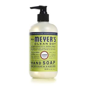 img 4 attached to 🍋 Mrs. Meyers Liquid Hand Soap Lemon Verbena, 12.5 Fl Oz, Pack of 2: Refreshing Citrus Scent for Gentle, Moisturizing Hand Cleansing