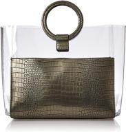 👜 clea fuchsia tote by vince camuto - women's handbags & wallets logo