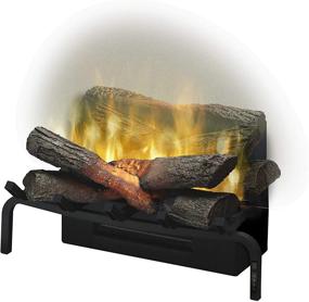 img 3 attached to 🔥 DIMPLEX Revillusion 20-inch Plug-In Electric Fireplace Log Set (Model: RLG20) - Powerful 120V, 1500W, 12.5 Amps in Sleek Black Design
