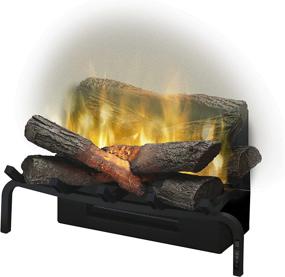 img 4 attached to 🔥 DIMPLEX Revillusion 20-inch Plug-In Electric Fireplace Log Set (Model: RLG20) - Powerful 120V, 1500W, 12.5 Amps in Sleek Black Design