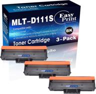 3xblack compatible mlt d111s cartridge easyprint logo