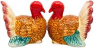 attractives' magnetic ceramic salt & pepper shakers: turkey-inspired tabletop delights logo