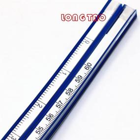 img 2 attached to 📏 LONG TAO 24 Inch (60cm) Flexible Curve Ruler Flex Design Rule - Ideal for Engineering Drawing, Design Graphics, Garment Design, and Various Painting Purposes