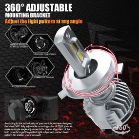 img 3 attached to H4 LED Headlight Bulbs Conversion