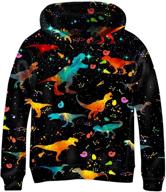 kayolece sweatshirt colorful graphic children boys' clothing in fashion hoodies & sweatshirts logo