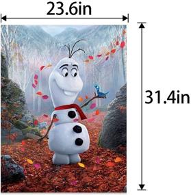 img 2 attached to 🎉 Nidezon Frozen Party Games, Pin The Nose on Olaf, 36 PCS Nose Stickers for Boys and Girls, Ideal for Frozen Theme Parties and Birthday Gifts