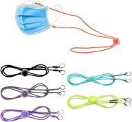 🌈 colorful and eco-friendly lanyard pressure: get 6pcs for kids! logo