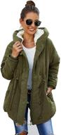 π wicky ls classic thickened hood: blue women's coats, jackets & vests β fashionable and comfortable outerwear logo