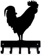 metal peddler rooster farm rack logo