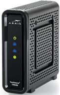 renewed arris touchstone cm8200a docsis 3.1 cable modem - ultra fast 32x8 gigabit speeds (black) logo