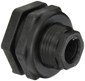 img 2 attached to Enhanced Banjo Polypropylene Bulkhead Fitting: Female - Superior Performance and Reliability