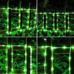 img 1 attached to Oluote Solar String Lights Outdoor Rope Lights Seasonal Decor