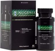 💪 nugenix men's daily testosterone multivitamin: boost free testosterone with 19 essential nutrients logo