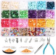 💎 yholin natural irregular chips stone beads kit – 1899pcs crushed chunked & drilled beads with spacers, elastic string, hooks – ideal for jewelry making logo