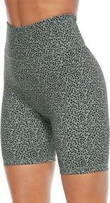 img 4 attached to Persit Spandex High Wasited Athletic Leggings Outdoor Recreation