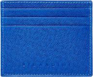 genuine saffiano minimalist men's accessories with bigardini blocking logo