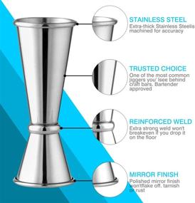 img 2 attached to Exquisite Stainless Bartending Set: Perfect Tools for the Beautiful Bartender