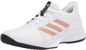 img 4 attached to Adidas Adizero Men's Shoes in White Copper Black - Athletic Footwear