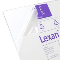 🌈 high-quality lexan sheet polycarbonate: prime raw materials for thick plastic manufacturing logo