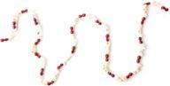 🍿 craftmore popcorn and cranberry plastic garland: festive décor for any occasion! логотип