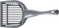 improved cat litter scoop and sifter with 🧹 hanger hole - boss pet 04987 aloe care plastic logo