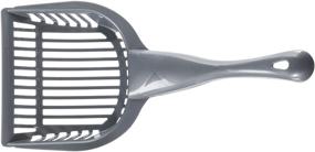 img 1 attached to Improved Cat Litter Scoop and Sifter with 🧹 Hanger Hole - Boss Pet 04987 Aloe Care Plastic