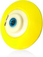 maxshine inches dia polisher pad yellow logo