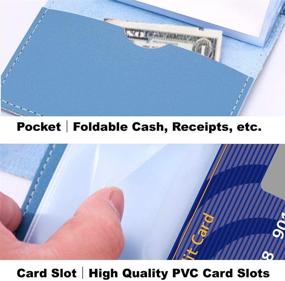 img 1 attached to Men's Accessories: VOLAN Credit Pockets Holder