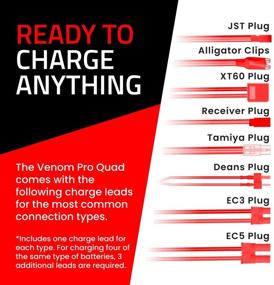 img 2 attached to ⚡️ Venom Pro Quad LiPo Battery Fast Charger: 4 Port, 100W Each, AC DC 7A Fast NiMH LiHV LiPo Balance Charger Discharger