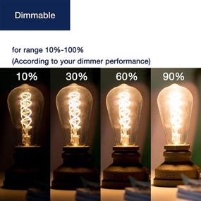 img 1 attached to FLSNT Decorative Dimmable Equivalent Finishing