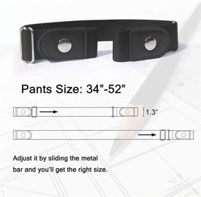 img 3 attached to 🔗 ILIVABLE Stretch Non-Slip Backing Adjustable Product