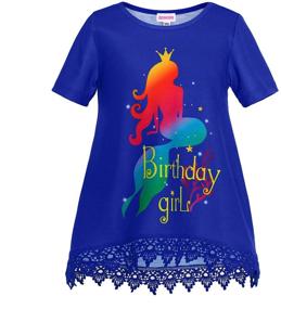 img 4 attached to 🦄 JESKIDS Unicorn Sleeve Fitting Pockets Girls' Clothing, Tops, Tees & Blouses