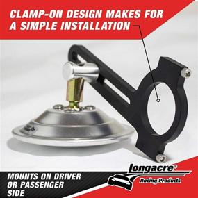 img 2 attached to 🔍 Longacre 52-22549 Clamp On Spot Mirror for 1-1/2 Inch Roll Bar