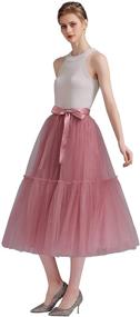 img 4 attached to ELAWBTY Vintage Length Evening Wedding Women's Clothing and Skirts