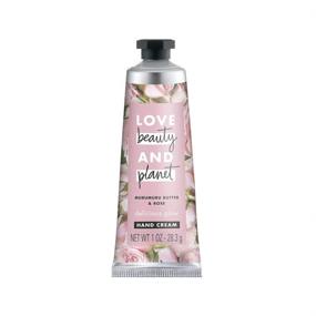 img 1 attached to 🌹 Love Beauty and Planet Murumuru Butter & Rose Hand Cream Body Lotion - Delicious Glow - Rose Scent - 1oz - Pack of 2