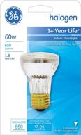 💡 ge lighting 47578 60-watt edison halogen floodlight par16 light bulb: enhanced illumination for versatile lighting solutions logo