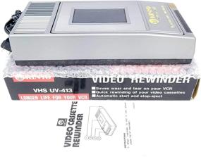 img 3 attached to 🔄 KINYO UV-413 VHS Rewinder – Optimized for Efficient One-Way Tape Rewinding