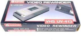 img 4 attached to 🔄 KINYO UV-413 VHS Rewinder – Optimized for Efficient One-Way Tape Rewinding