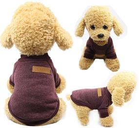 img 3 attached to 🐶 Mummumi Small Dog Clothes: Soft Thickening Warm Autumn Outwear for Small Dog Chihuahua, Yorkshire Terrier, Poodle – Puppy Windproof Dog Knit Sweaters Winter Apparel Outfit